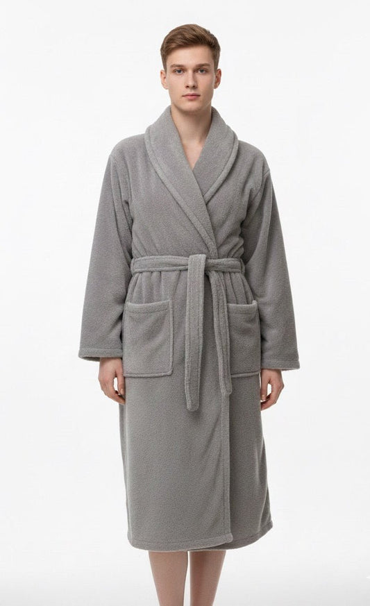 Bamboo Soft Touch 3’lü Erkek Bornoz Seti – Standart Beden | Ultra Yumuşak Bambu Dokusu | %100 pamuk müslin | el baskı desen | Buldan Culture