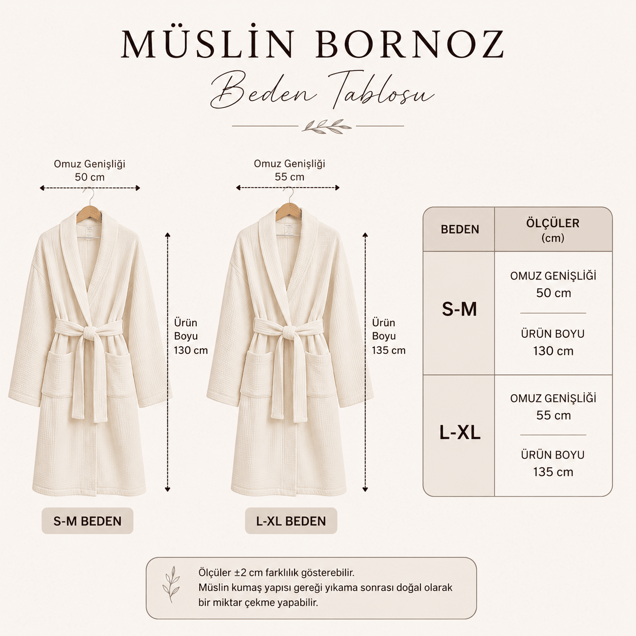 Deniz Esintisi Kapüşonlu Müslin Bornoz | %100 pamuk müslin | el baskı desen | Buldan Culture