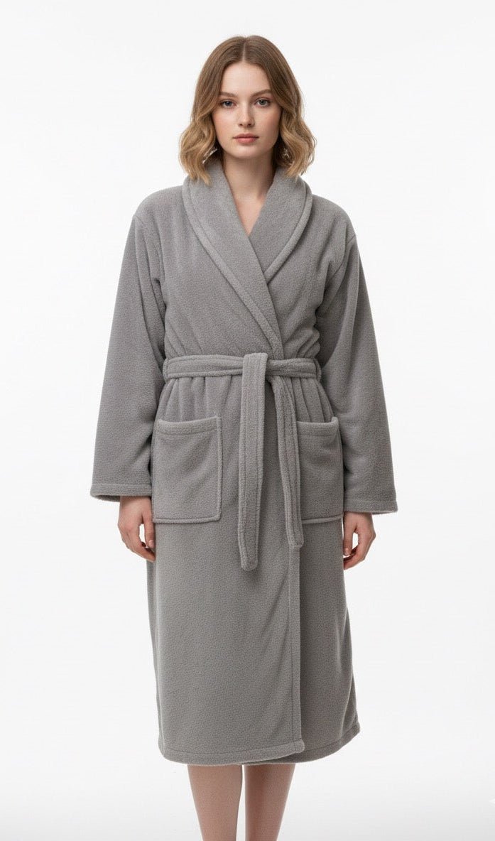 Bamboo Soft Touch 3’lü Kadın Bornoz Seti – Standart Beden | Ultra Yumuşak Bambu Dokusu | %100 pamuk müslin | el baskı desen | Buldan Culture